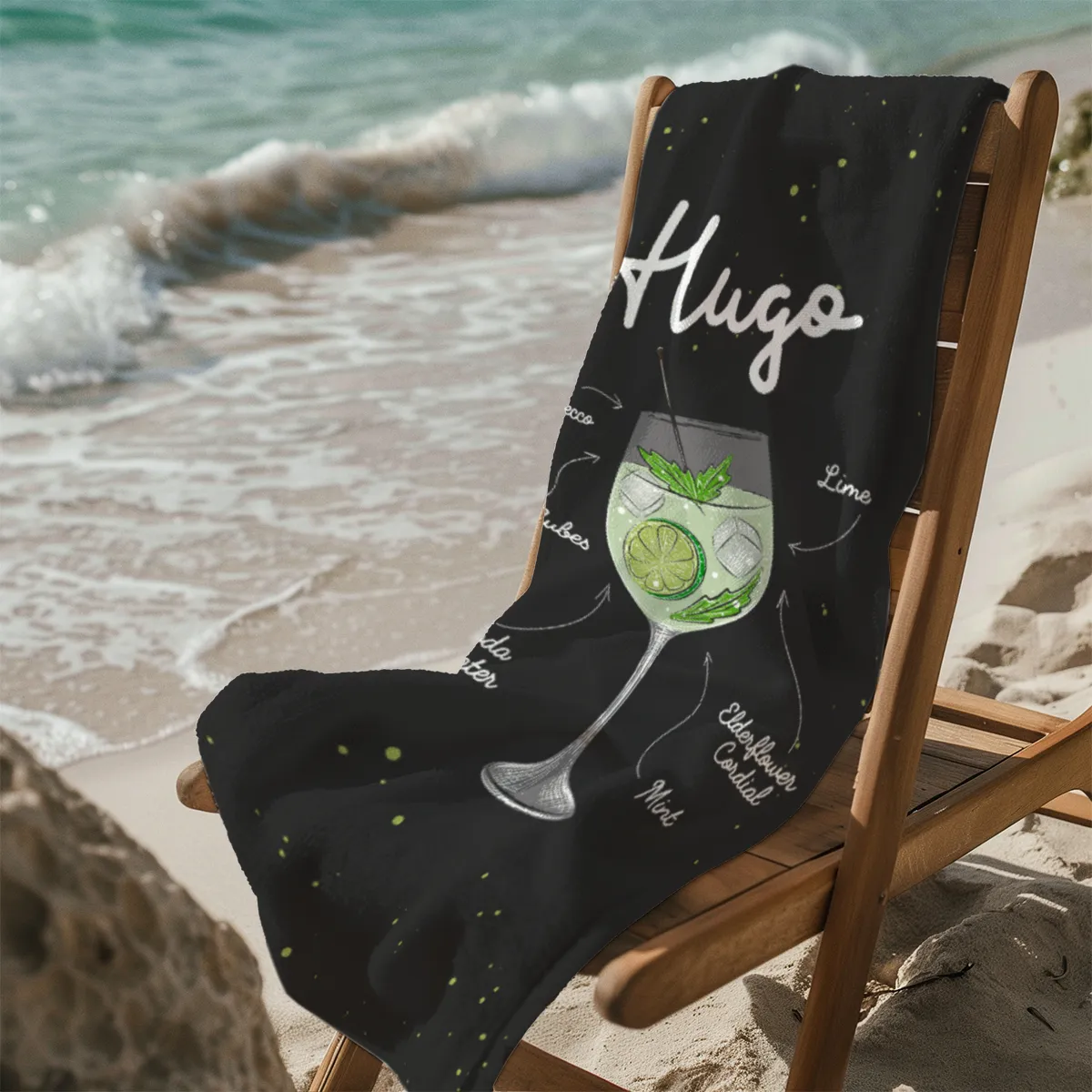 Badetuch Hugo Cocktail-Rezept