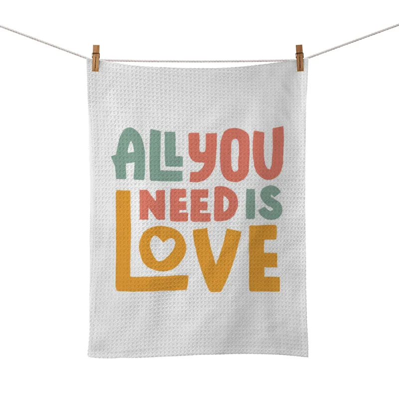 Geschirrtuch All you need is love