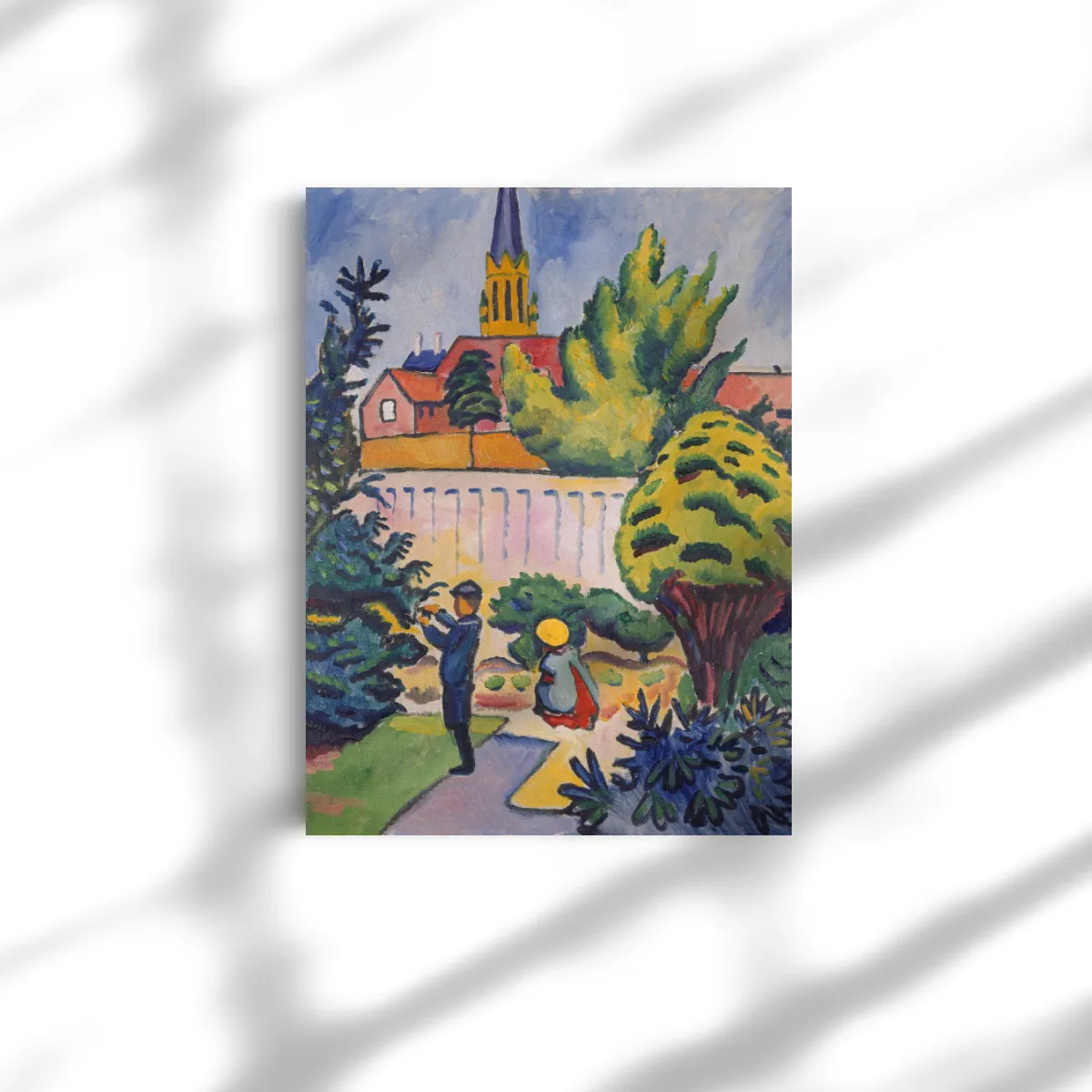 Premium-Leinwand Macke
