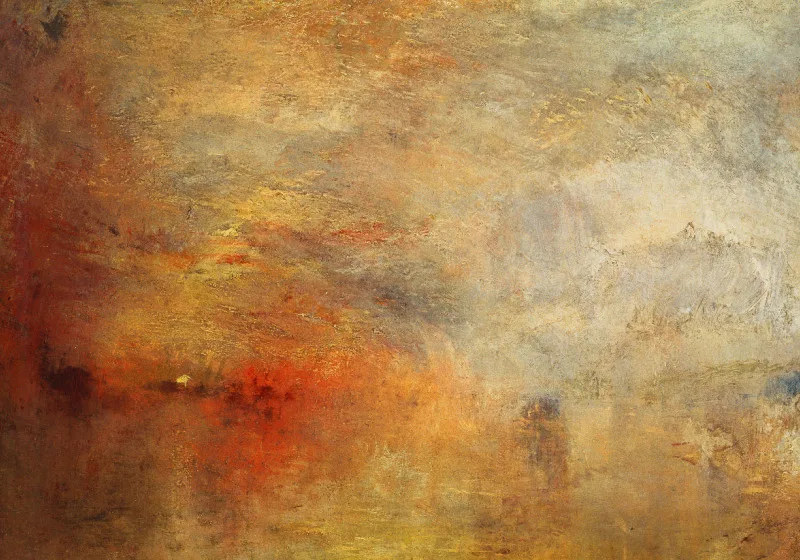 Wohndecke Sonnenuntergang - Turner
