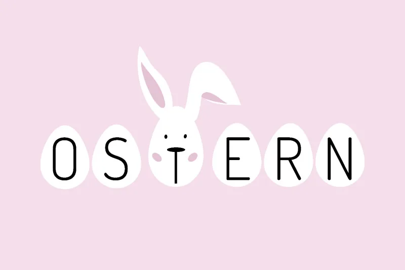 Samtkissenbezug Ostern