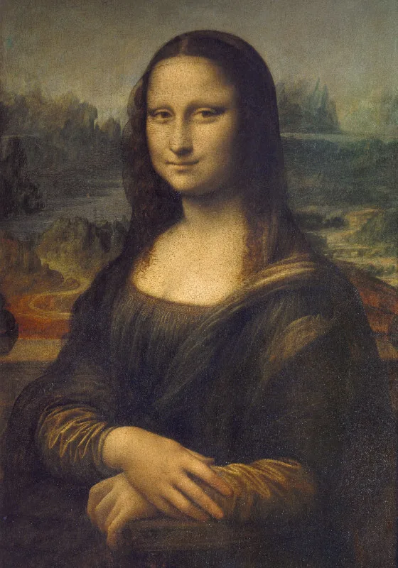 Duschvorhang Da Vinci - Mona Lisa