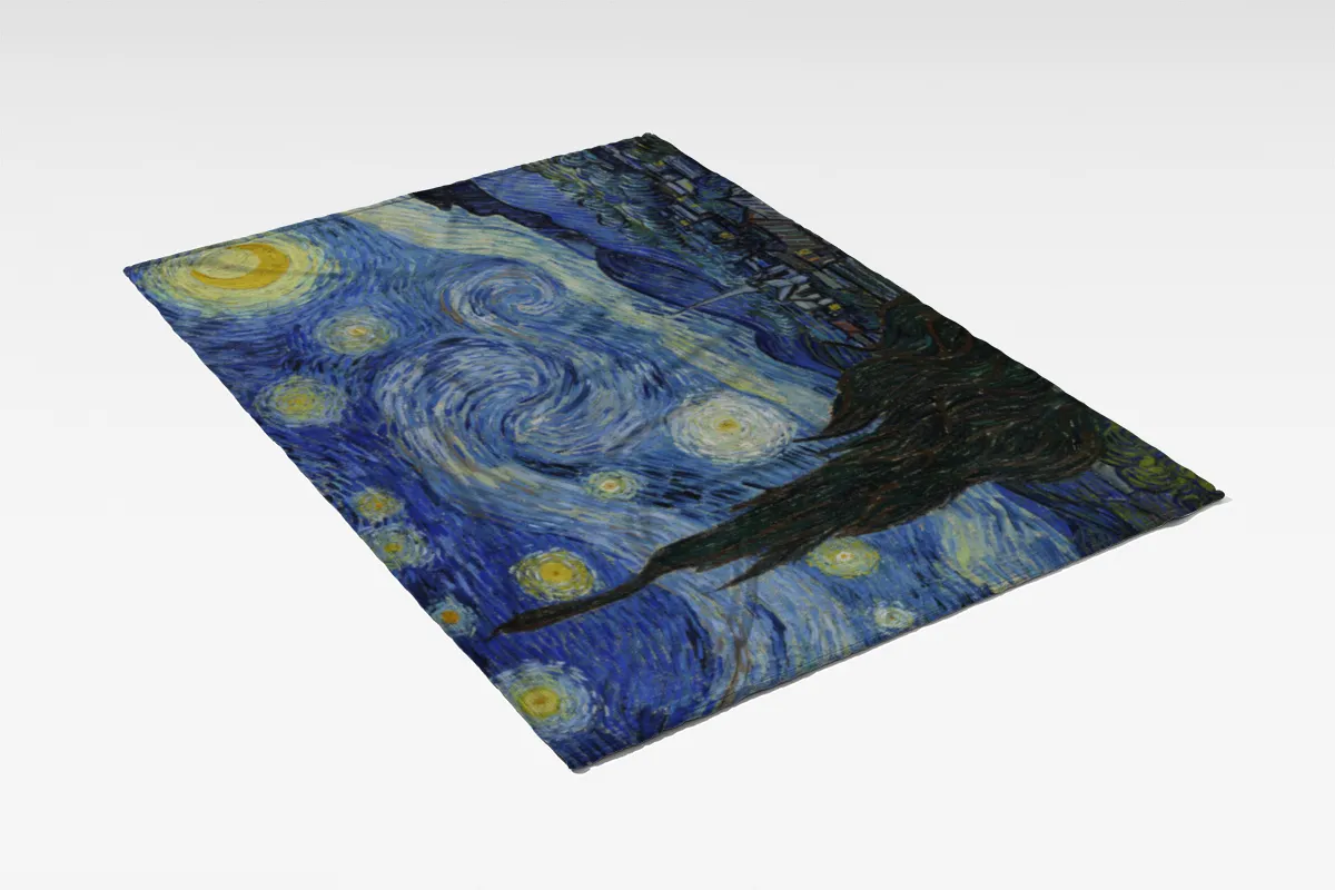Wohndecke Sternennacht - Van Gogh