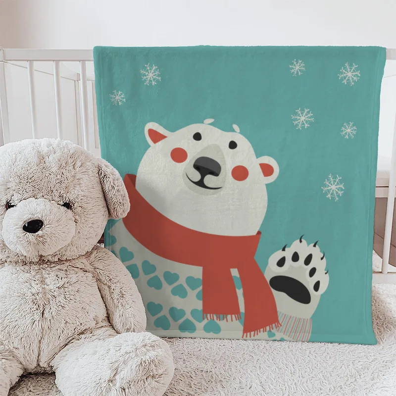 Wohndecke Eisbär