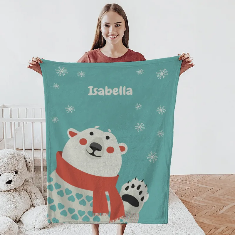 Wohndecke Eisbär