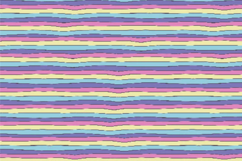 Kinderbettwäsche-Set Colorful Stripes Baumwolle
