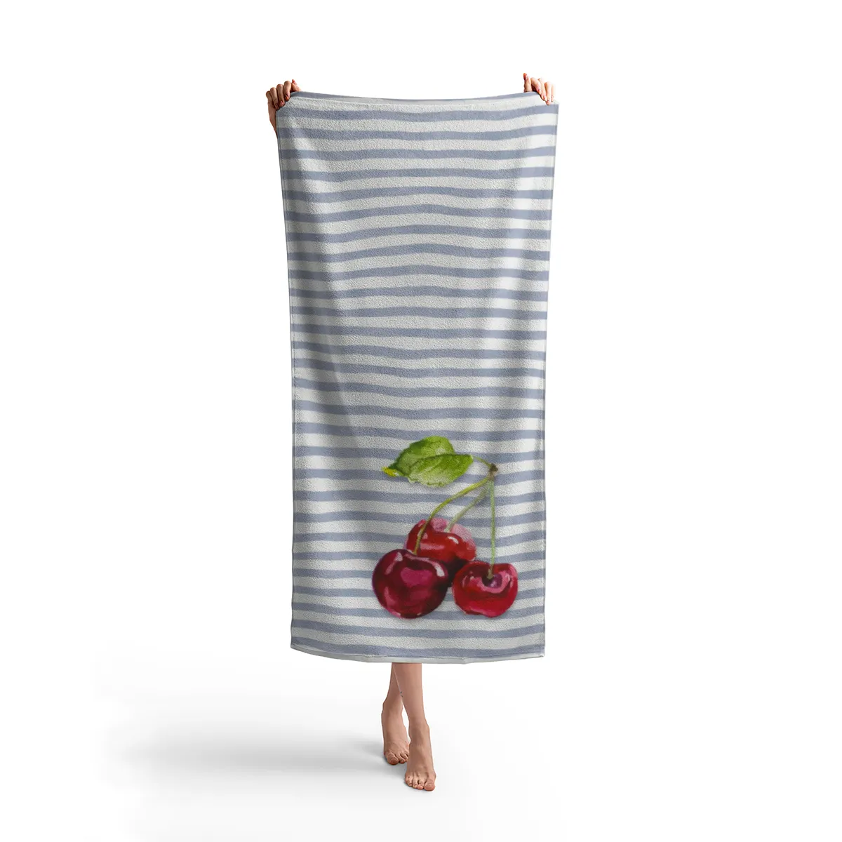 Strandtuch Cherry Stripes