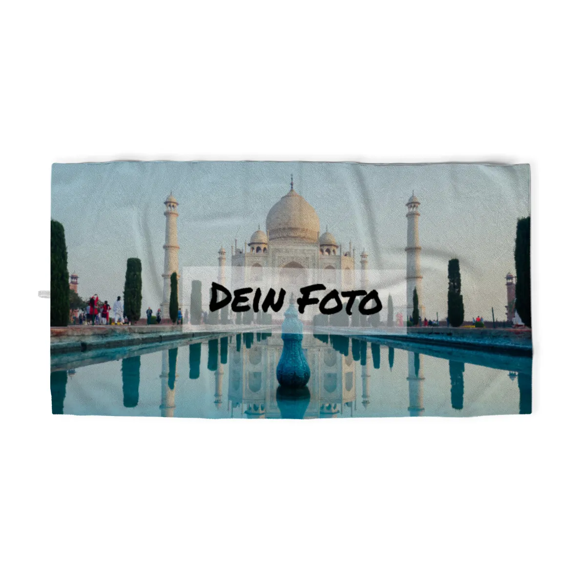 Handtuch mit Foto - personalisiertes Fotohandtuch - Foto-Handtuch selbst gestalten - 1 Foto