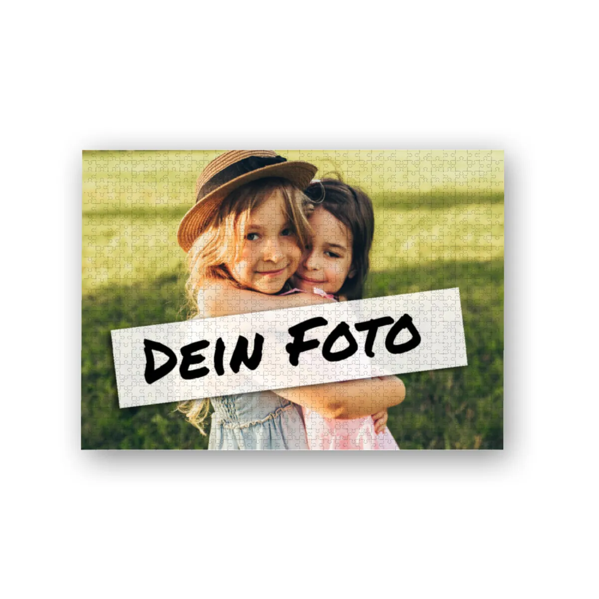 Fotopuzzle mit eigenem Bild - Fotopuzzle selbst gestalten 1000 Teile - Schachtel Merry Christmas - 1000 Teile Puzzle mit Foto - Geschenk Weihnachten MerryChristmas 1000 Teile Quer