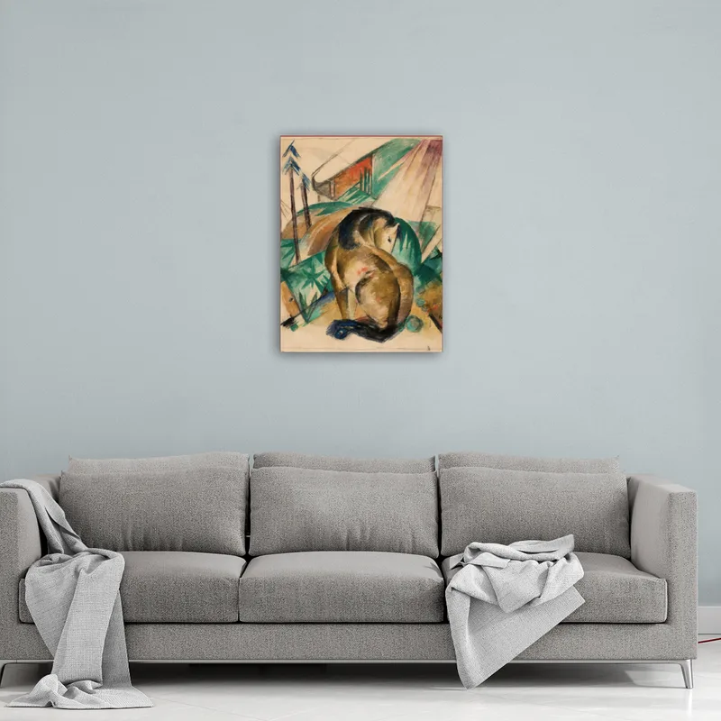 Premium-Leinwand Marc