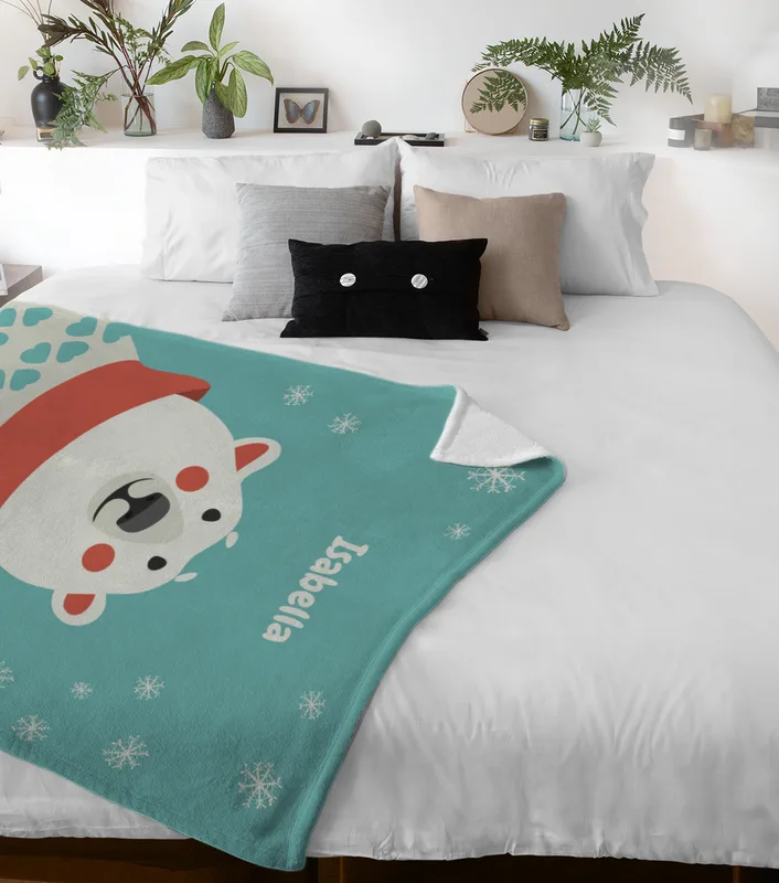 Wohndecke Eisbär