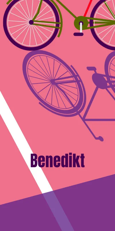 Badetuch Sport - mit Namen personalisierbar - personalisiertes Namens-Badetuch - Strandtuch mit Wunschtext - Fahrrad Schatten