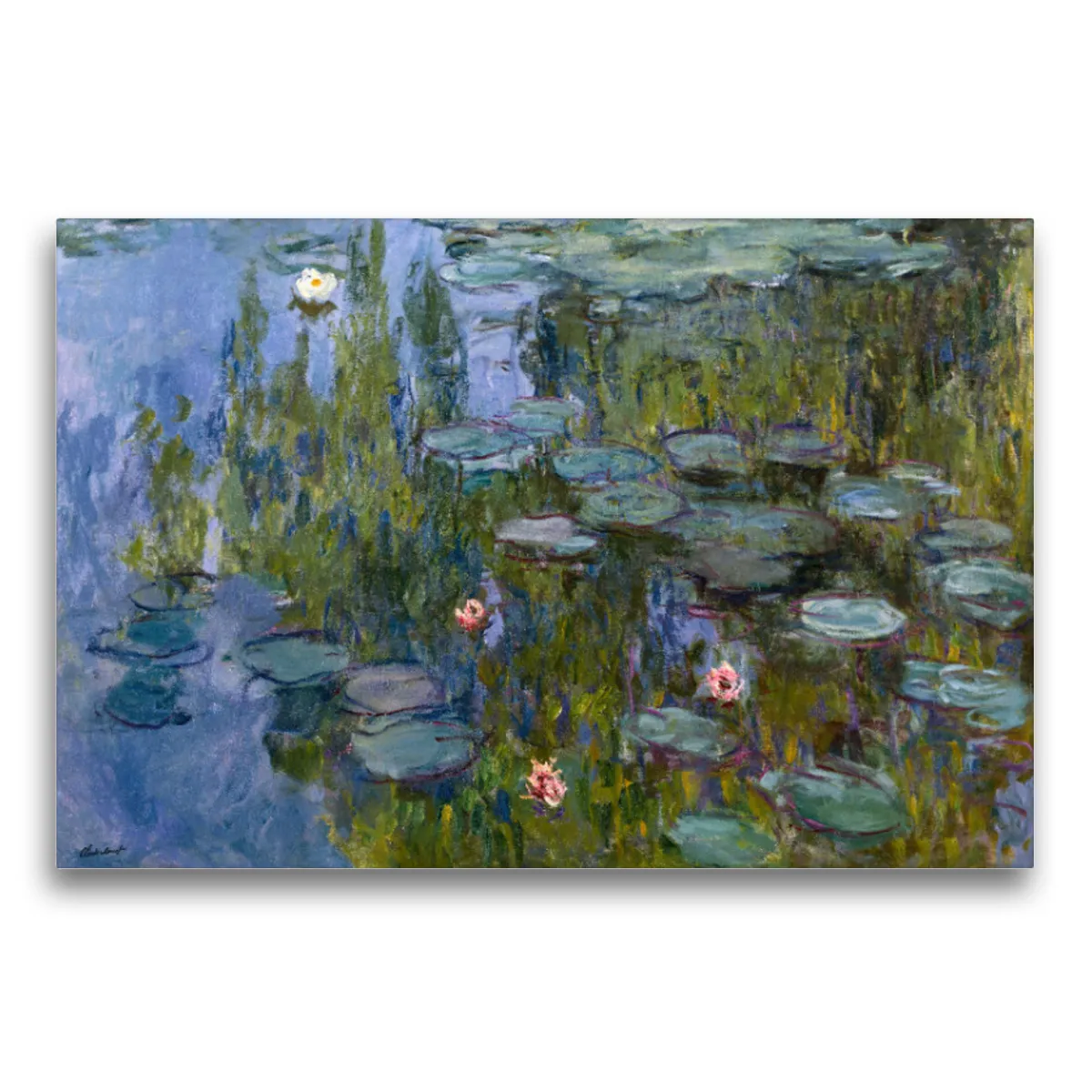 Premium-Leinwand Monet