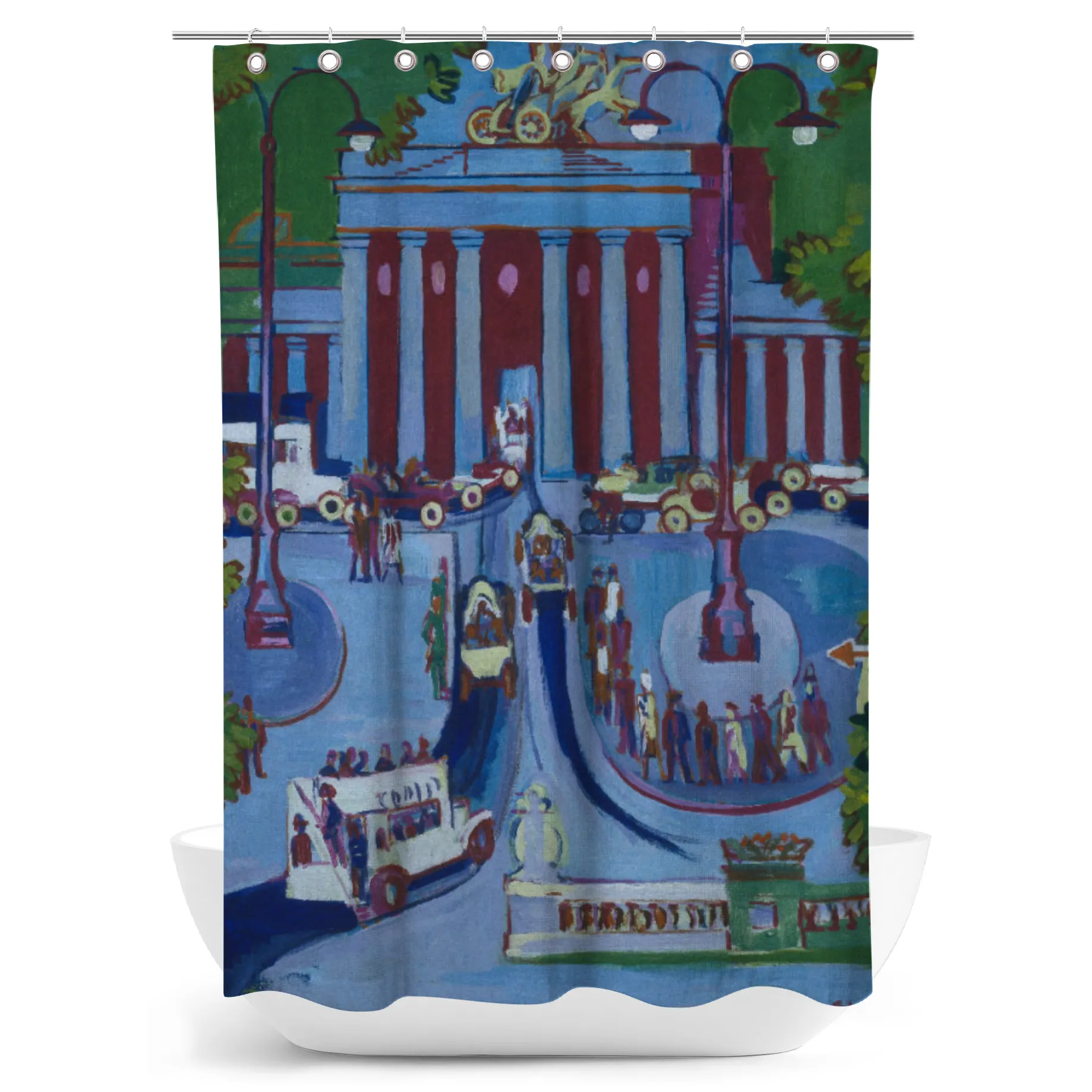 Duschvorhang Kirchner - Brandenburger Tor
