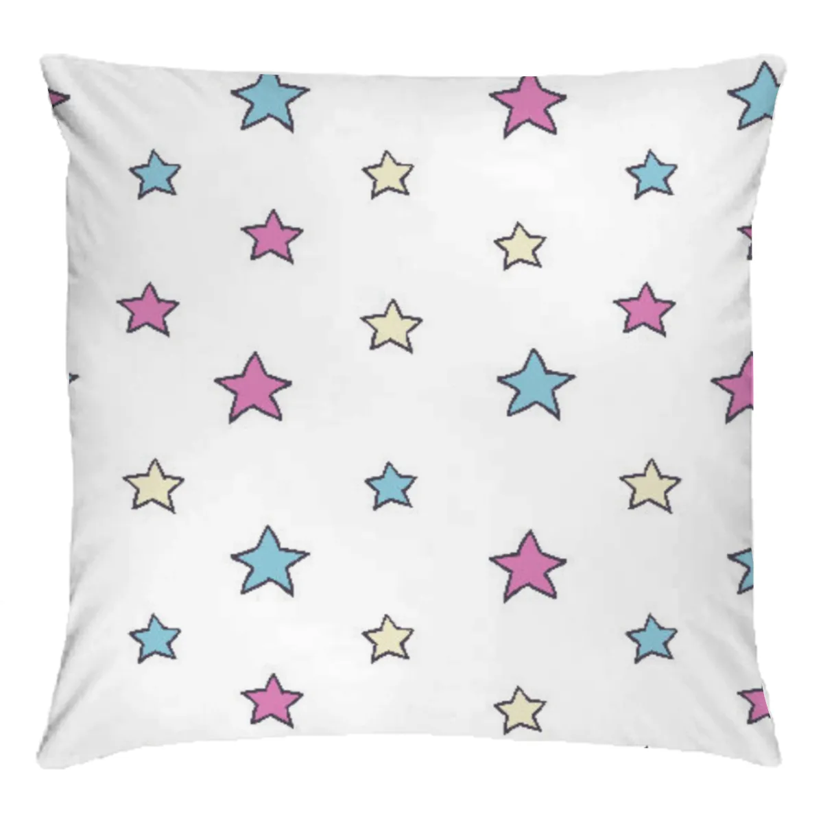 Kinderbettwäsche-Set Colorful Stars Mikrofaser