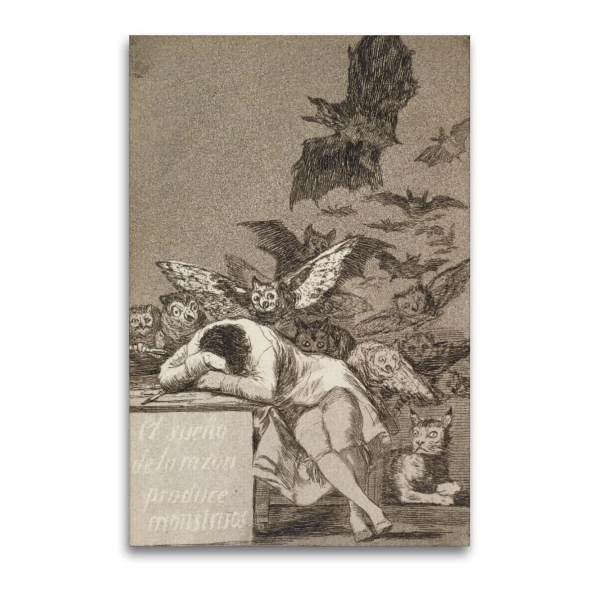 Premium-Leinwand Goya