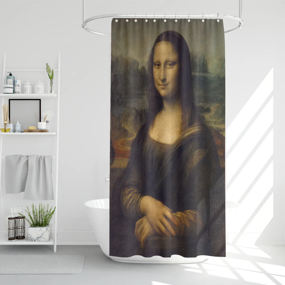 Duschvorhang Da Vinci - Mona Lisa