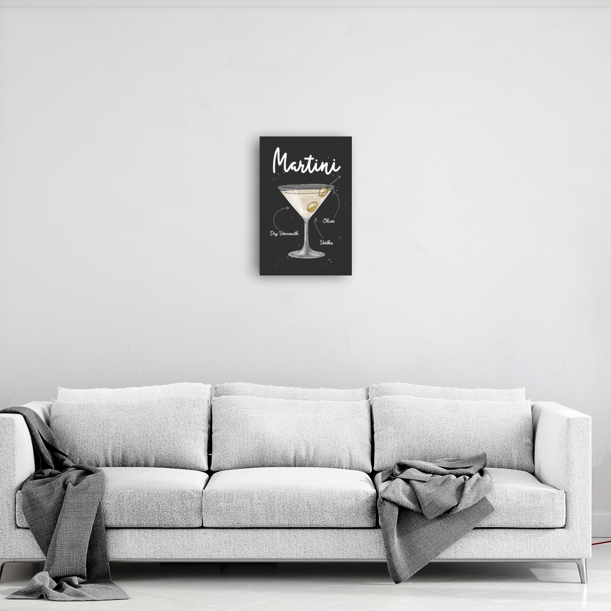 Leinwand Martini Cocktail