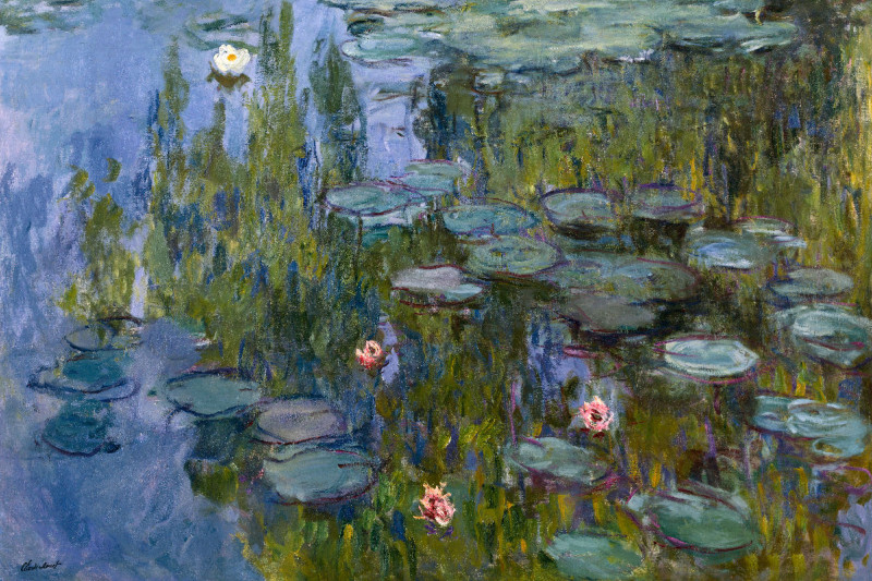 Premium-Leinwand Monet