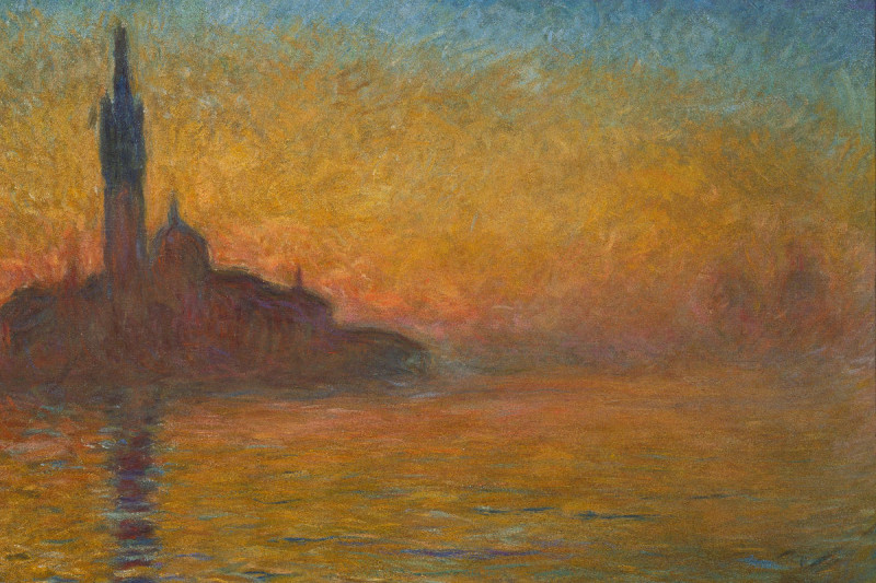 Premium-Leinwand Monet