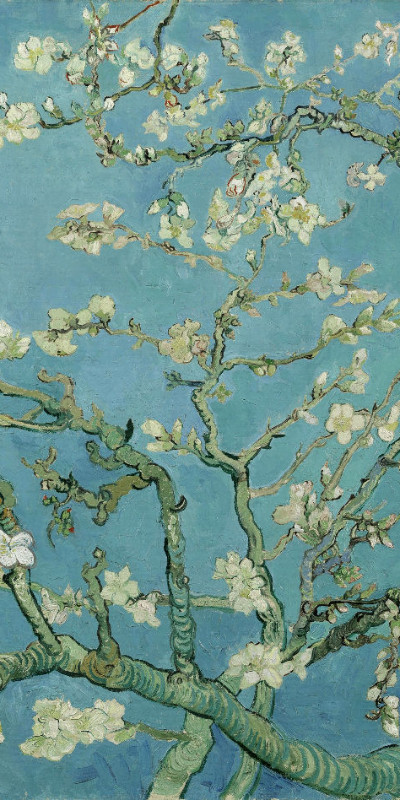 Handtuch Mandelblüte - Van Gogh