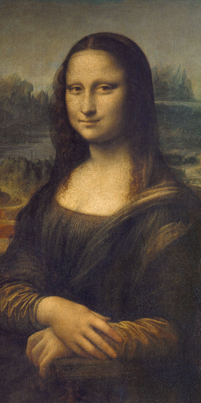 Handtuch Mona Lisa - Da Vinci