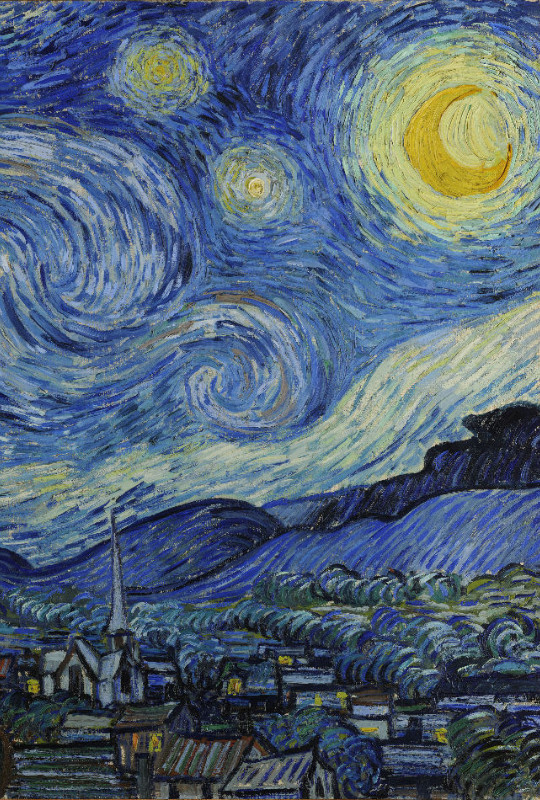 Motivbettwäsche Van Gogh - Sternennacht Mikrofaser