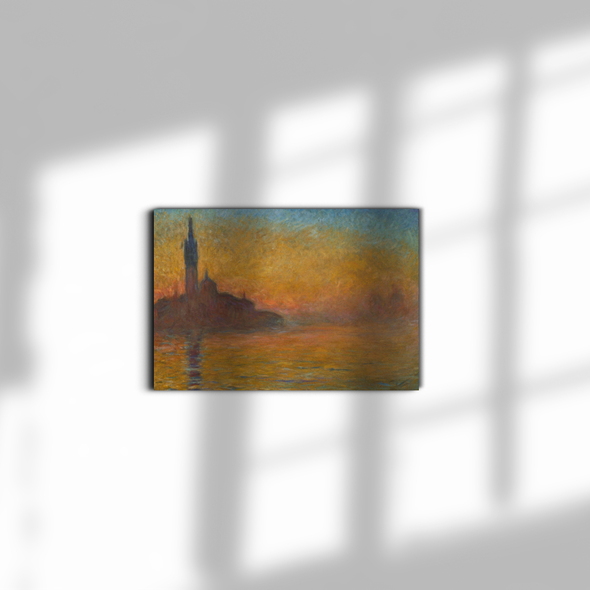 Premium-Leinwand Monet