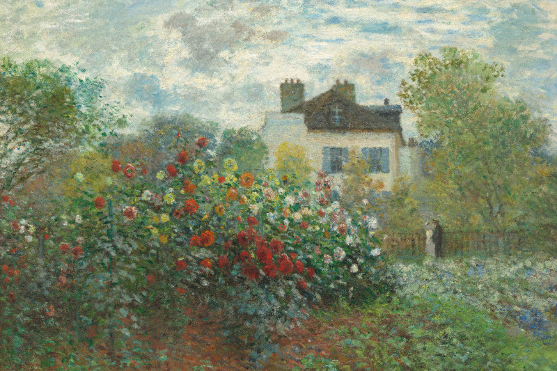 Premium-Leinwand Monet